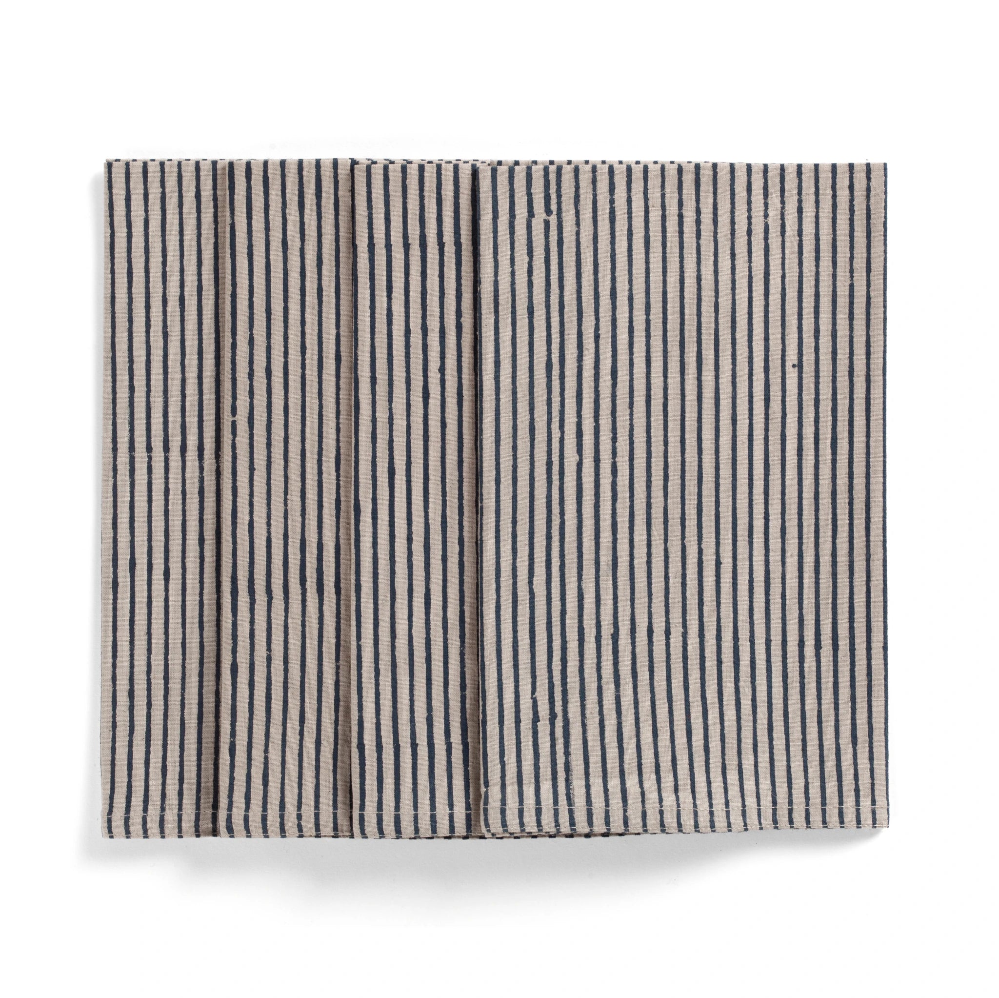 Cotton Napkin Stripe Design Set of 4