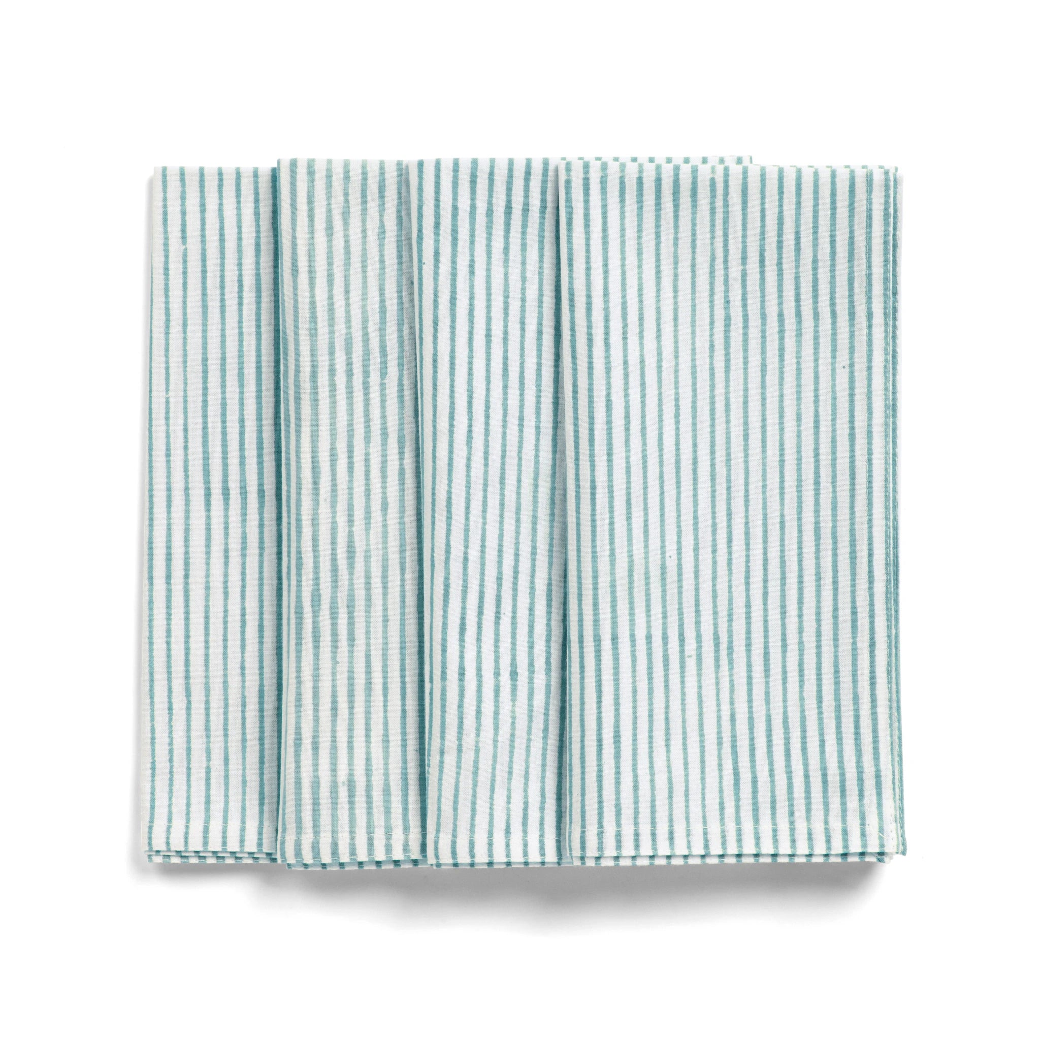 Cotton Napkin Stripe Design Set of 4