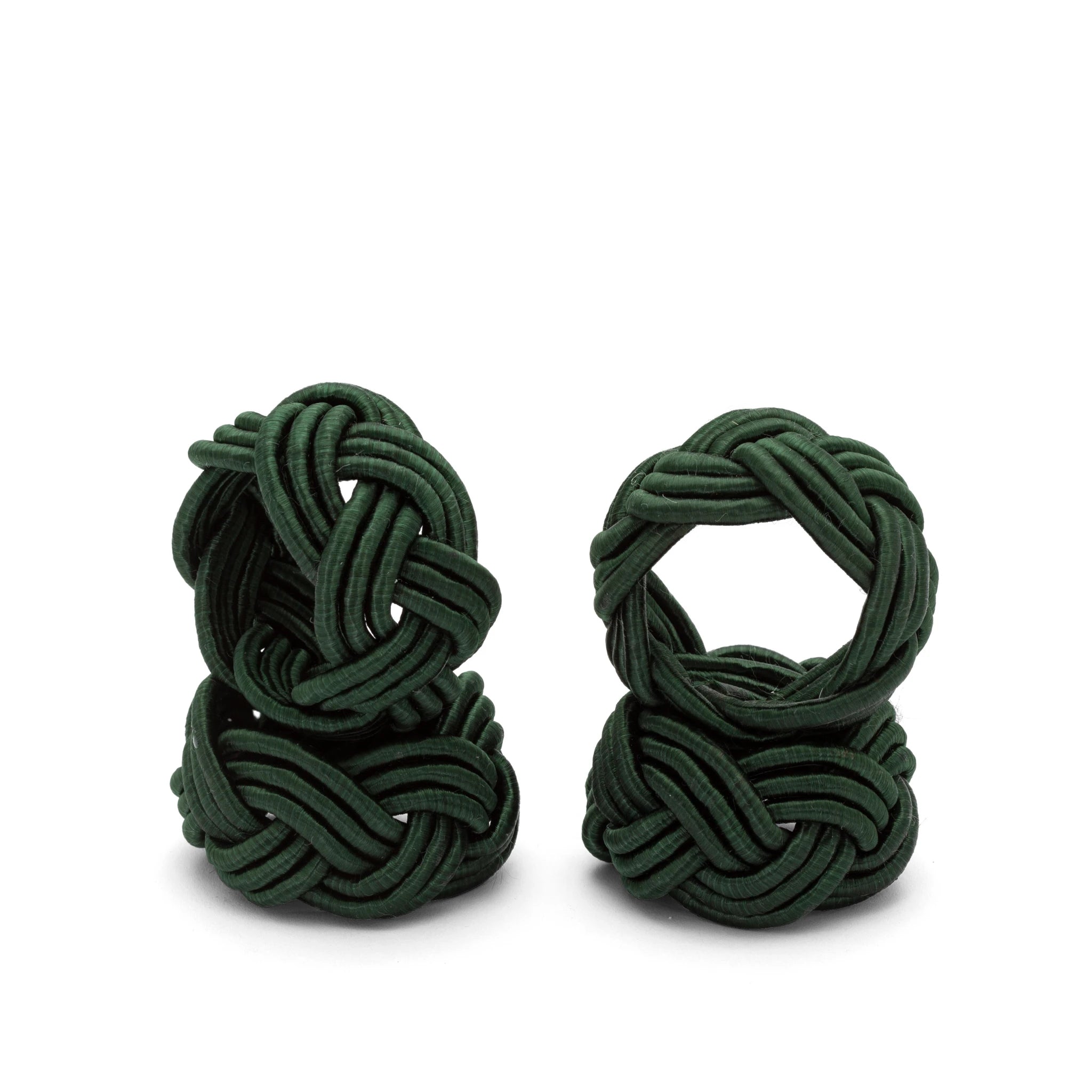 Napkin Ring Corded Design - Set of 4