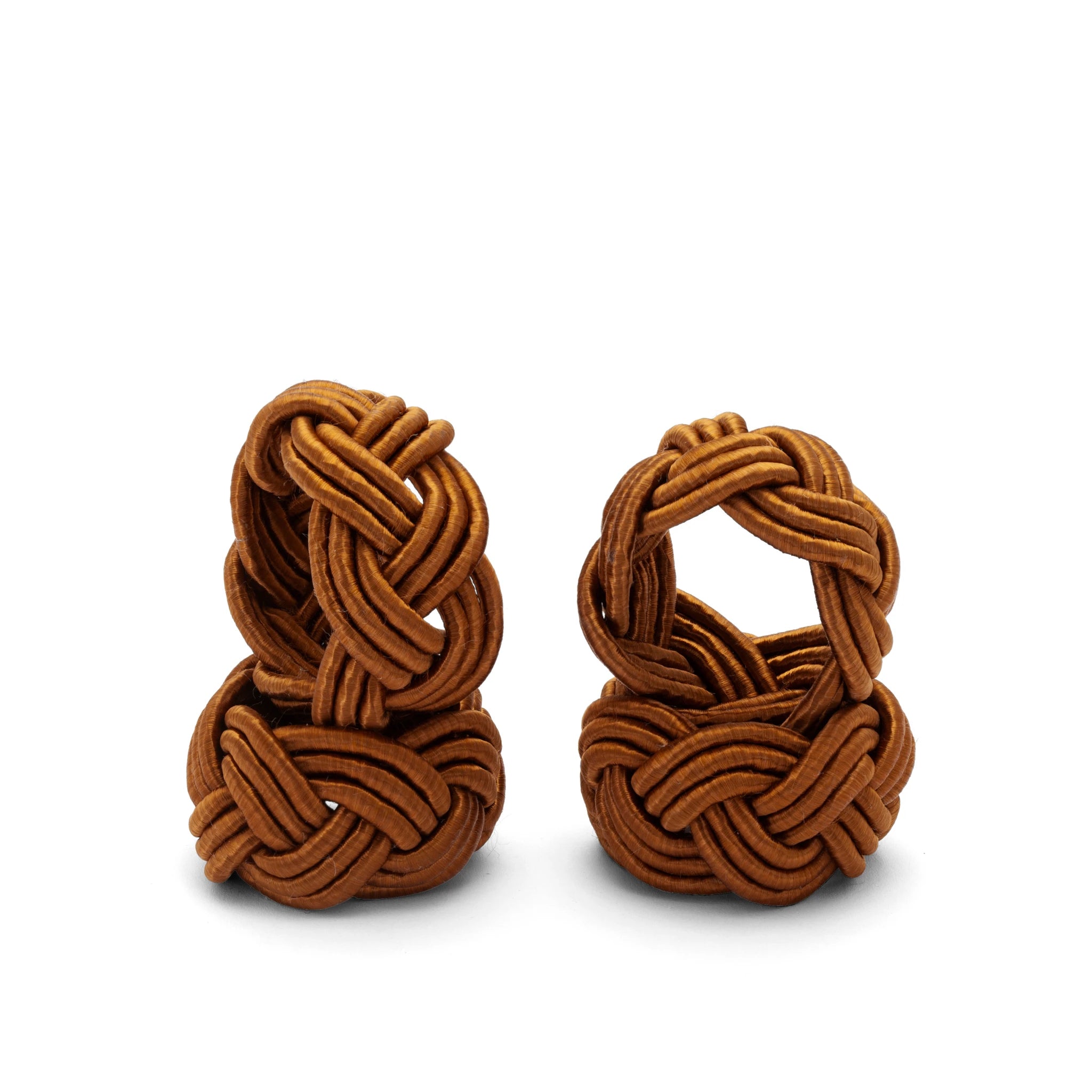 Napkin Ring Corded Design - Set of 4