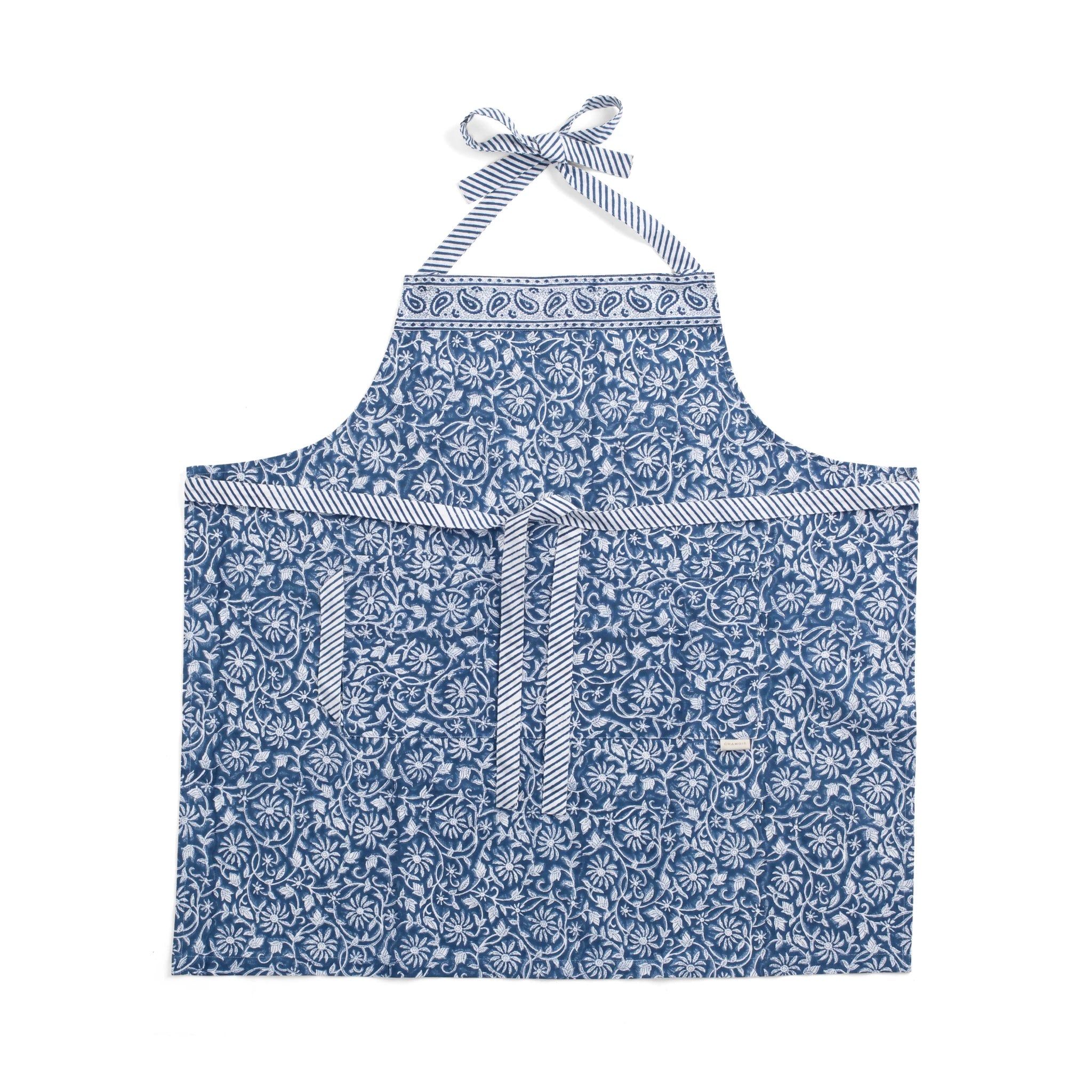 Apron Margerita Design - Navy Blue