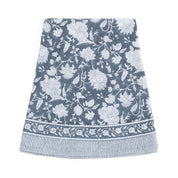 Cotton Tablecloth Indian Rose - True Navy