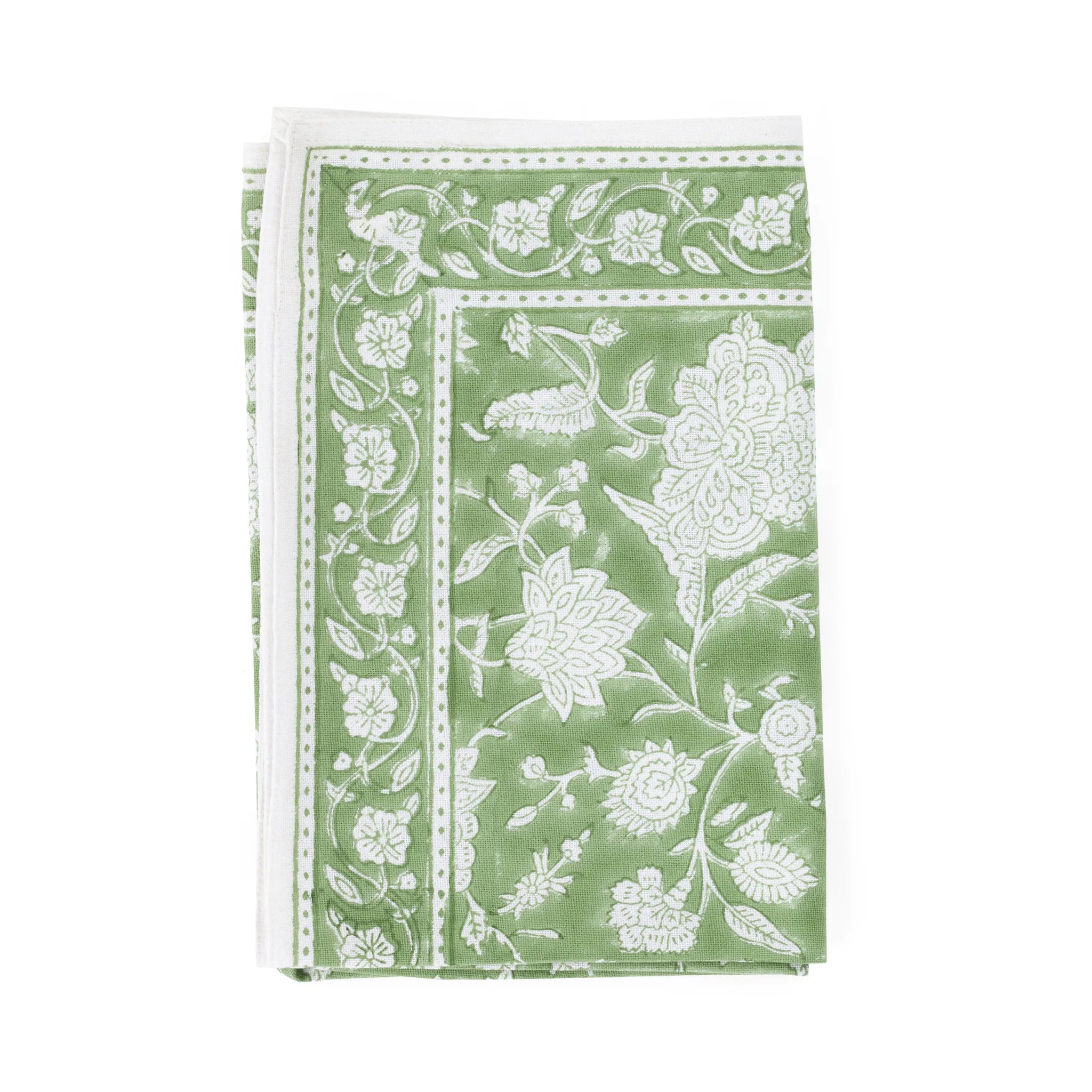 Cotton Kitchen Towel Indian Rose