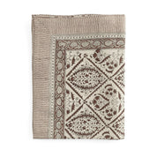 Linen Tablecloth Jaipur - Brown