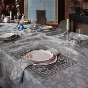 Linen Napkin Indian Rose - Ochre