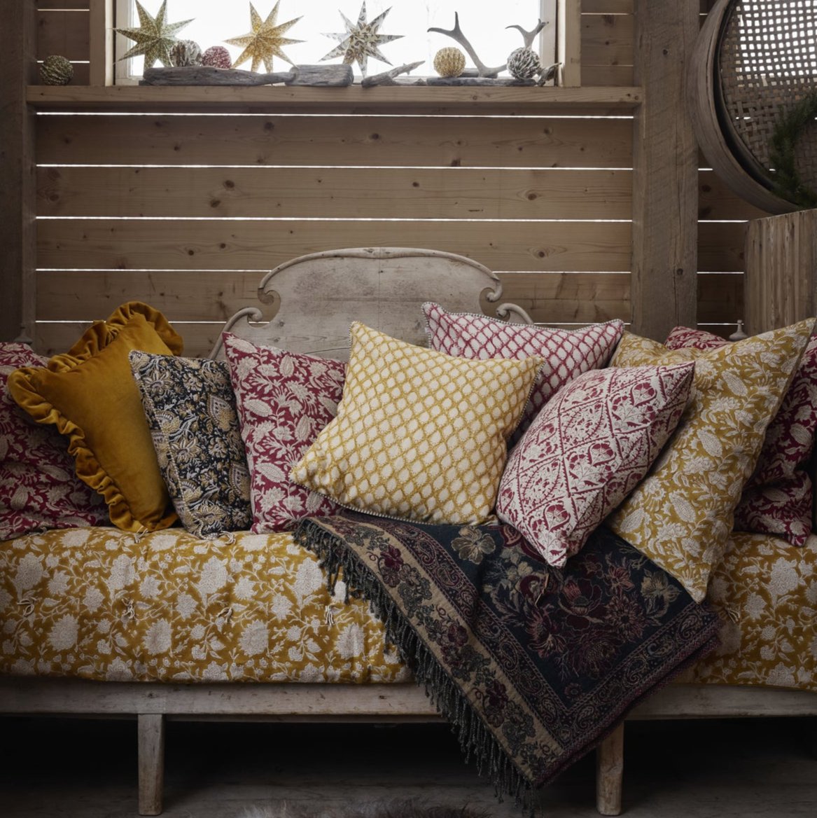 Linen Cushion Cover Jodhpur - Dusty Blue