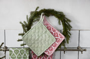 Pot Holder Kalini - Green Set of 2