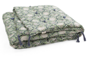 Cotton Quilt with Tassels Tangier Pomegranate Design - Design