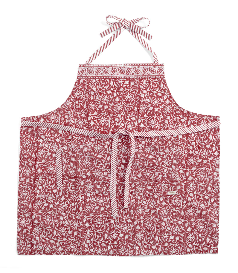 Apron Margerita Design - Red