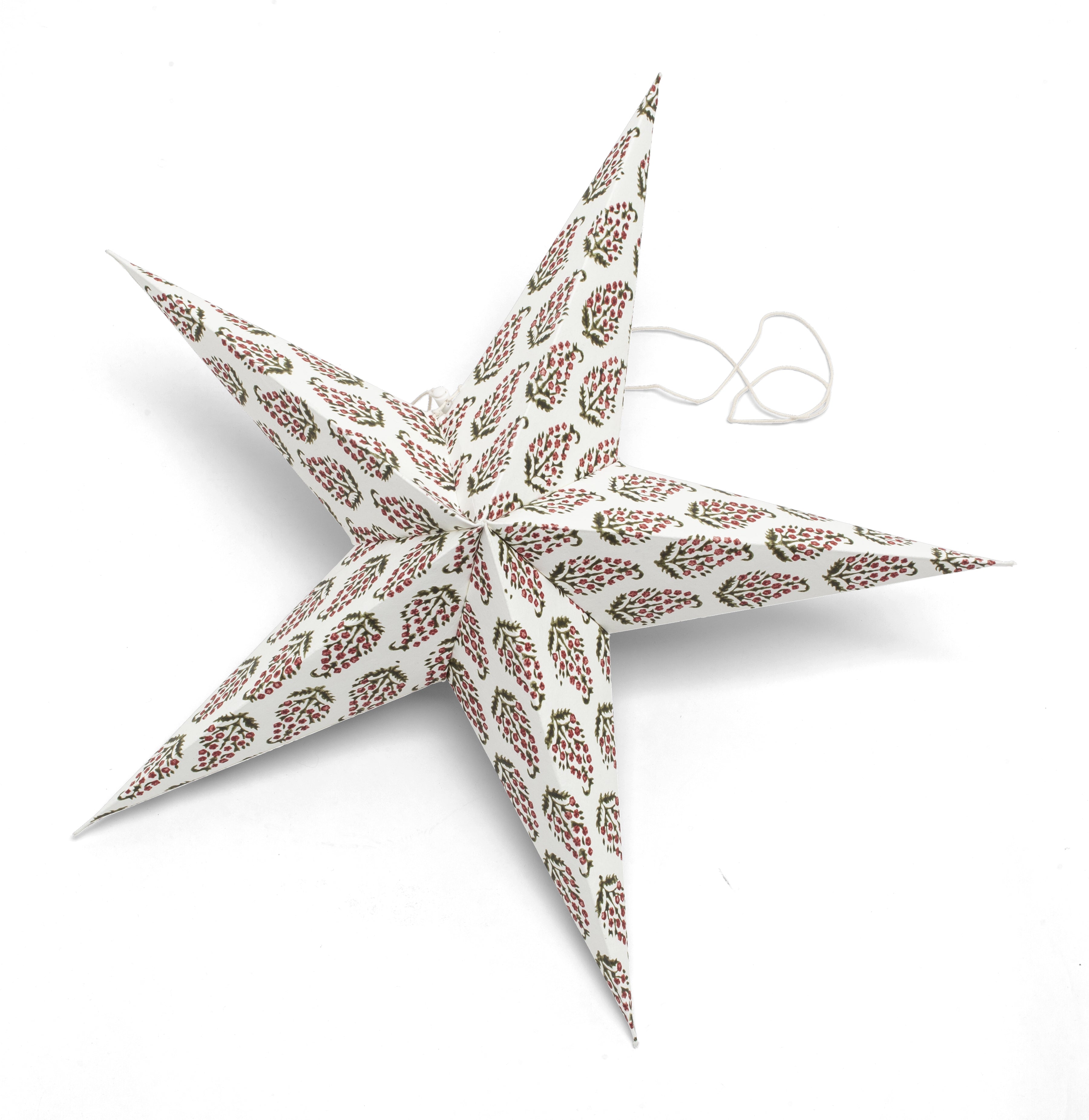 Hand block printed Big Star