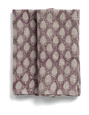 Linen Tablecloth Cypress Design - Rose
