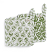 Pot Holder Kalini - Green Set of 2