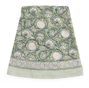 Cotton Tablecloth Tangier Pomegranate - Green