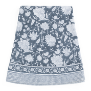 Cotton Tablecloth Indian Rose - True Navy