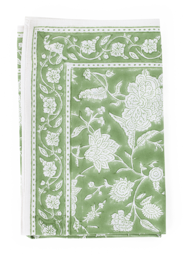 Cotton Kitchen Towel Indian Rose