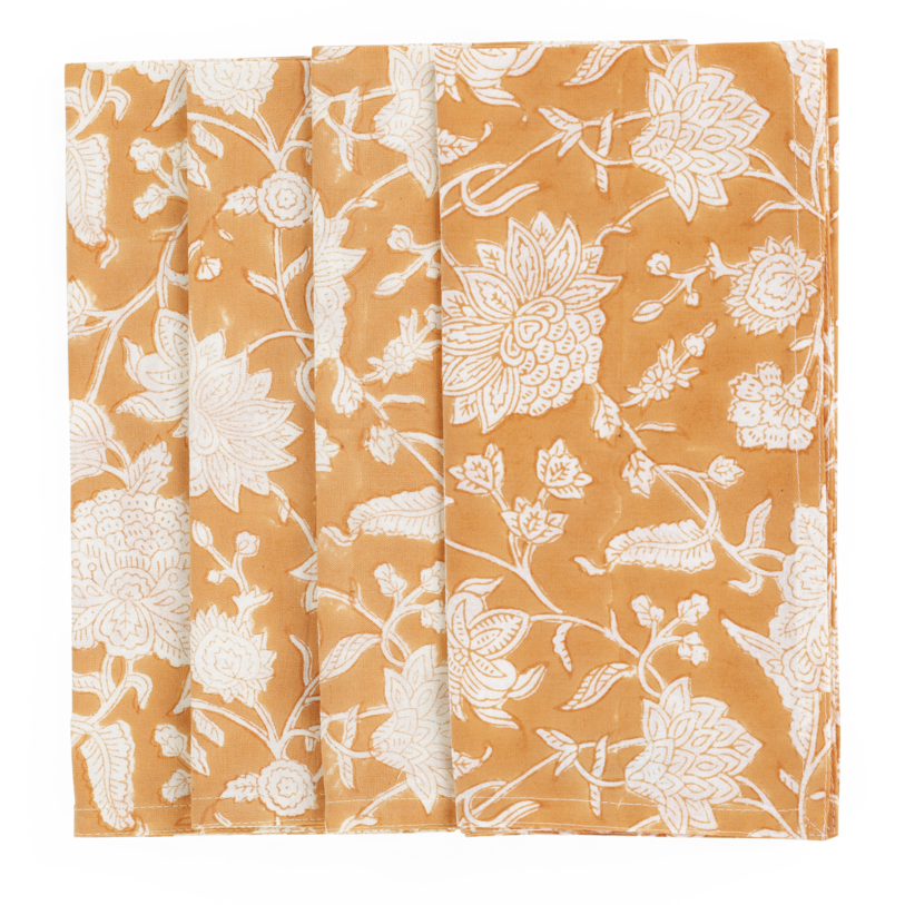 Cotton Napkin Indian Rose