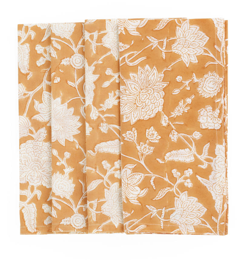 Cotton Napkin Indian Rose