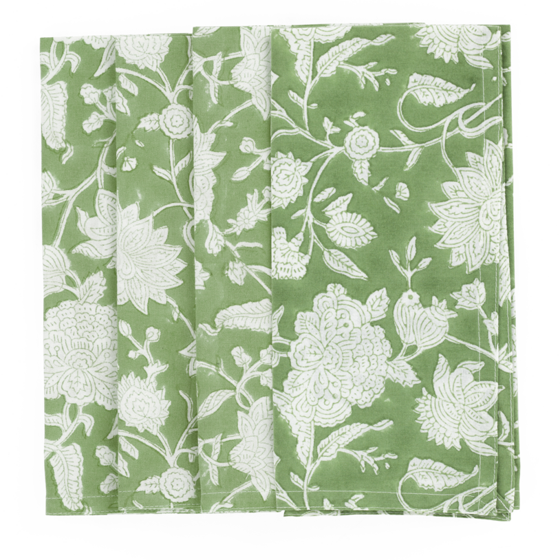 Cotton Napkin Indian Rose