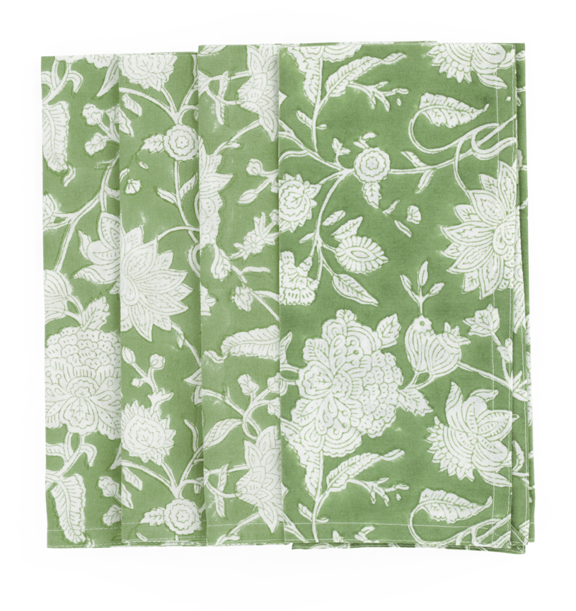 Cotton Napkin Indian Rose