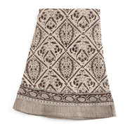 Linen Tablecloth Jaipur - Brown - PRE ORDER FOR SPRING