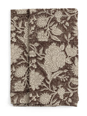 Linen Napkin Indian Rose - Brown - PRE ORDER FOR SPRING