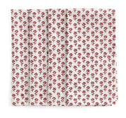 Organic Cotton Napkin Dancing Star - Red - PRE ORDER FOR SPRING