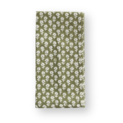 Organic Cotton Napkin Dancing Star - Green