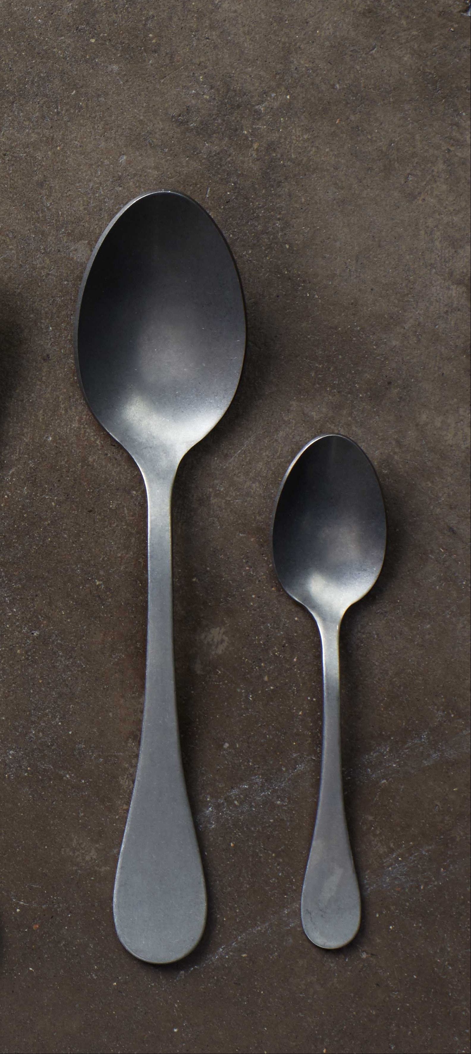 Rocco Dessert Spoon, Dessert Fork and Teaspoon Set of 6