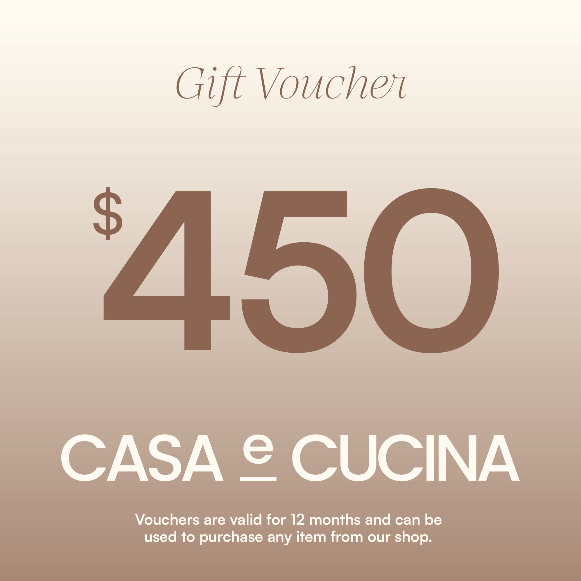 Gift voucher