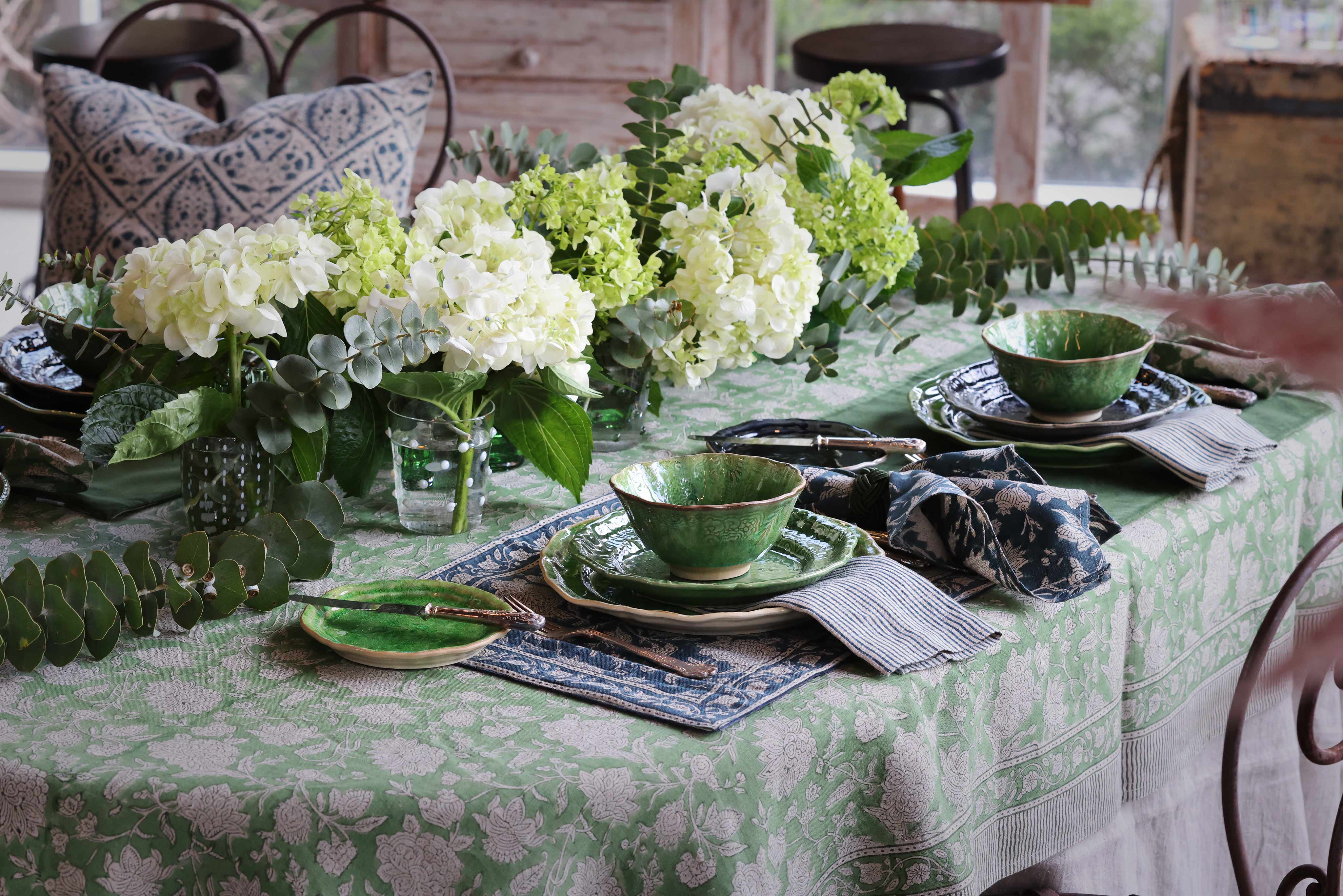 Linen Napkin Stripe Design