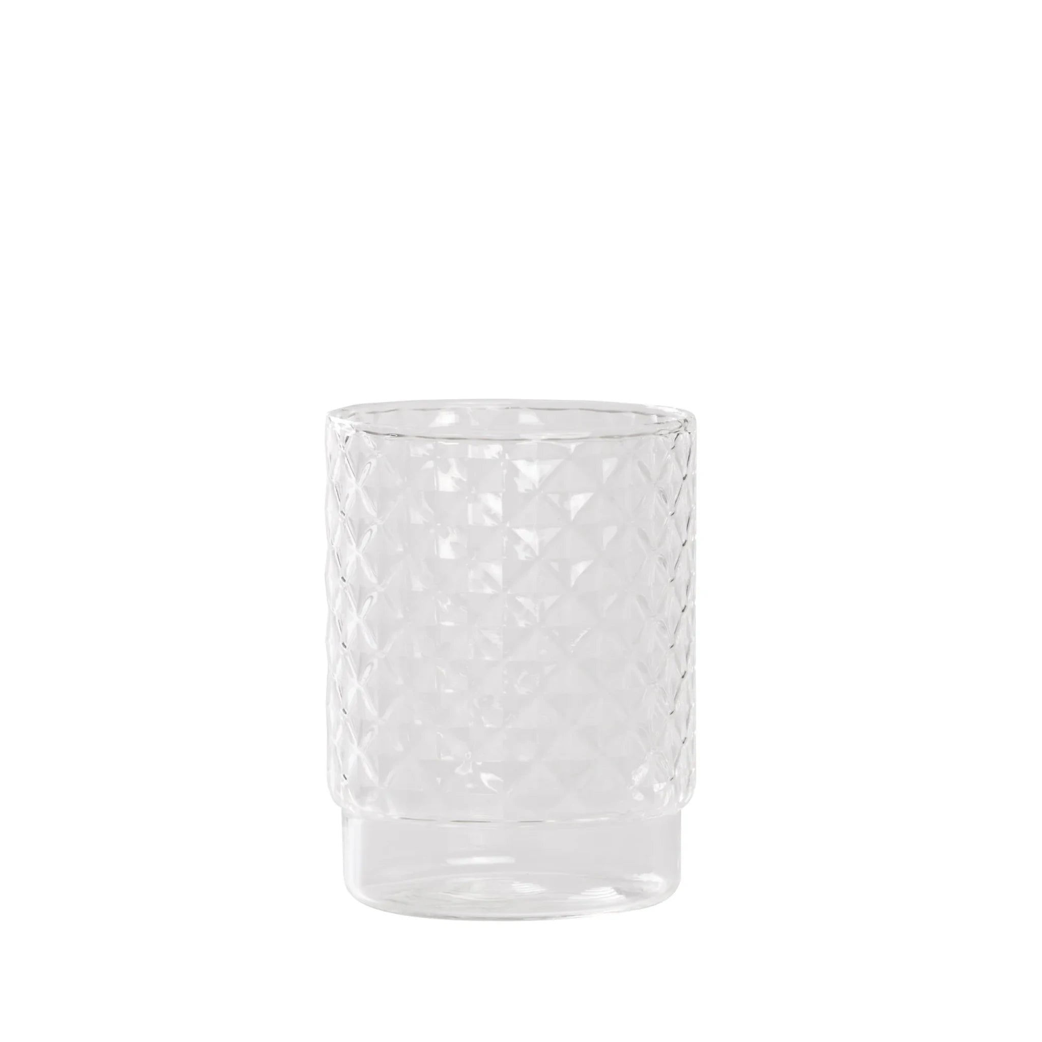 ISOLANO Handmade Coloured Stackable Tumbler Set of 4