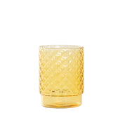 ISOLANO Handmade Coloured Stackable Tumbler Set of 4