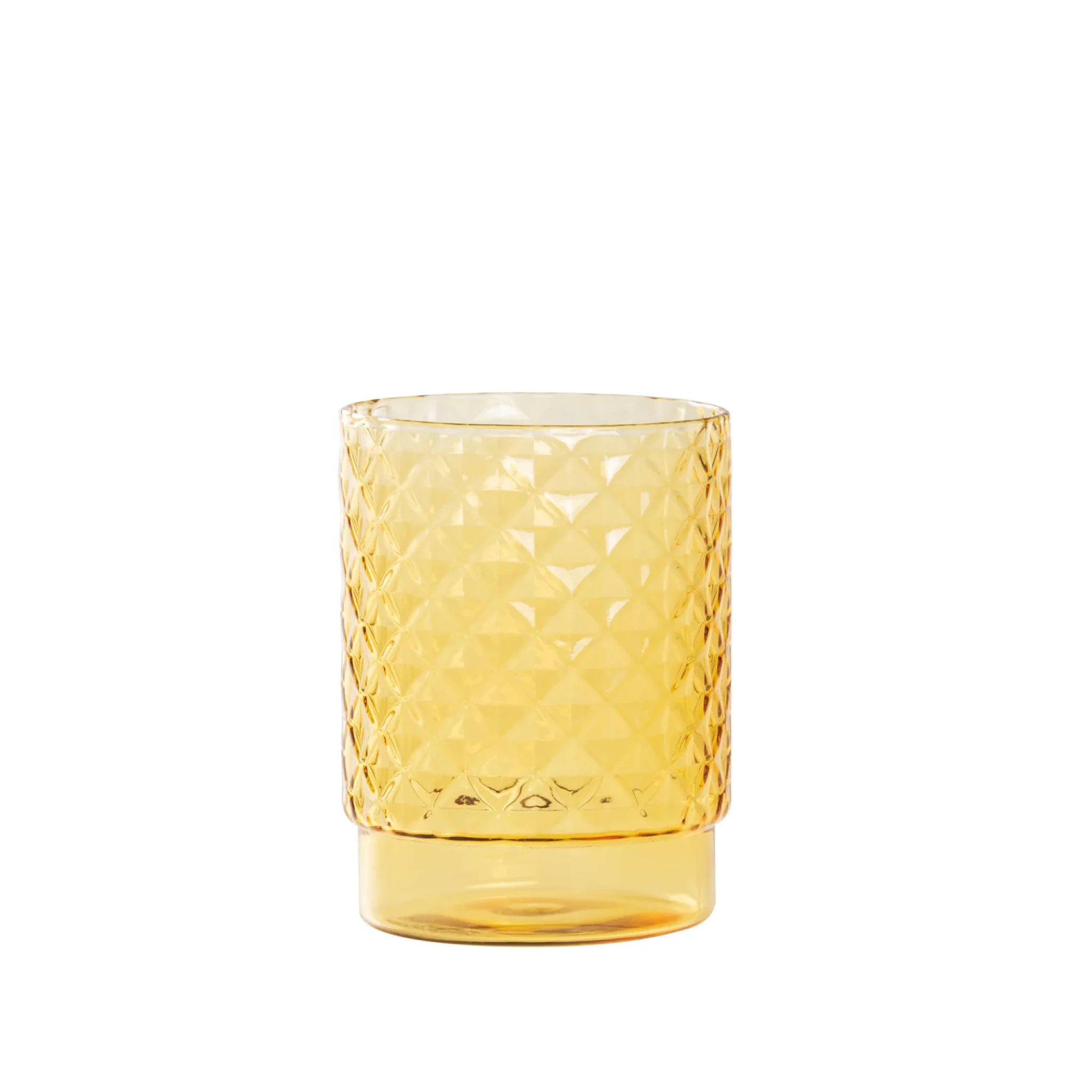 ISOLANO Handmade Coloured Stackable Tumbler Set of 4