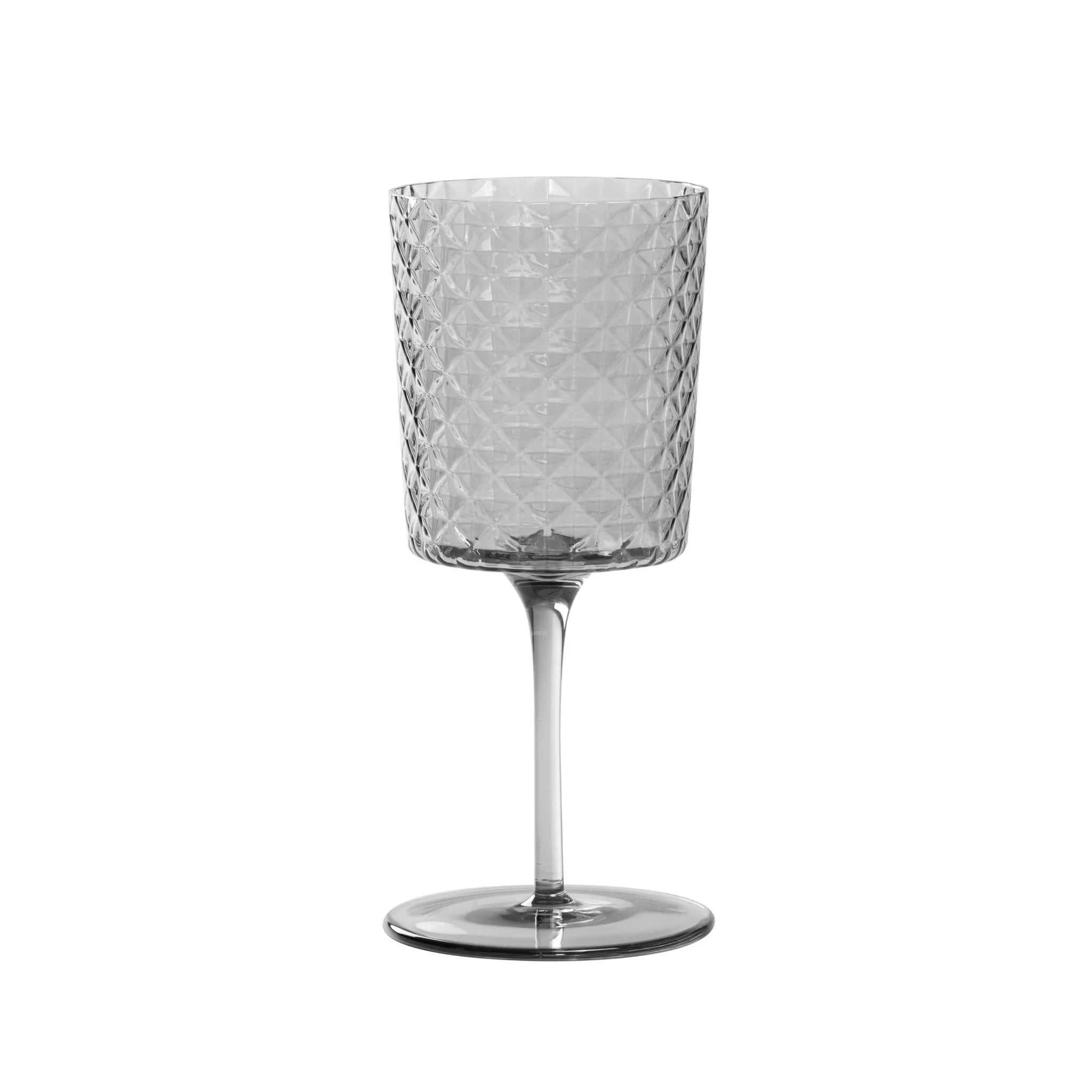 ISOLANO Handmade Coloured Wine Glass Set of 2