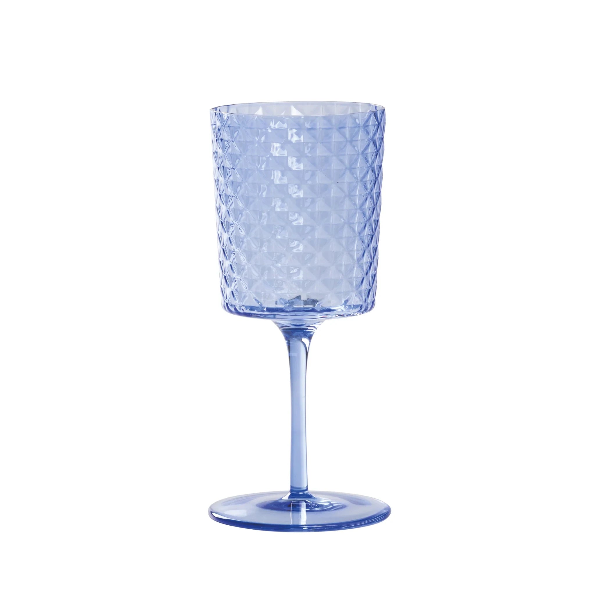 ISOLANO Handmade Coloured Wine Glass Set of 2
