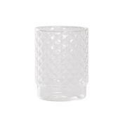 ISOLANO Handmade Coloured Stackable Tumbler Set of 4