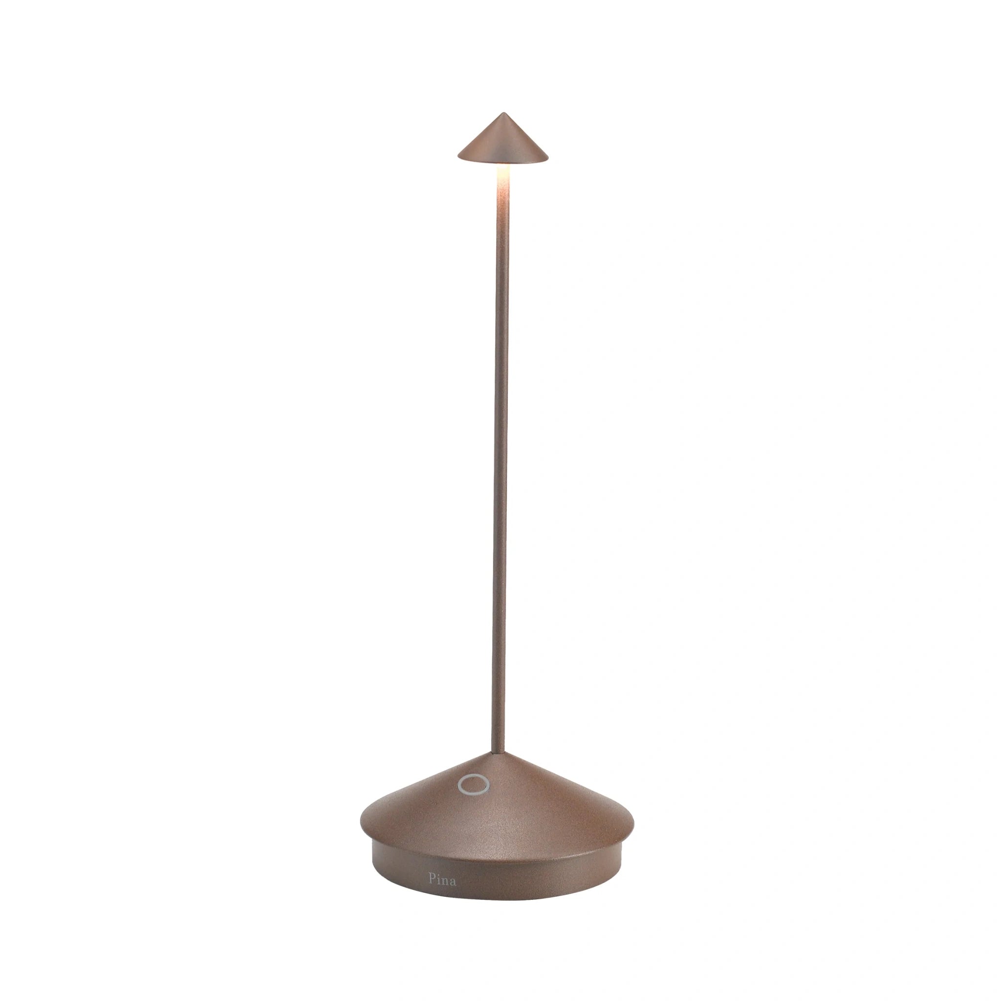 PINA Portable Table Lamp - CORTEN