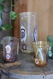 GOTI DI MURANO Tumbler - Mouth Blown on Murano Italy