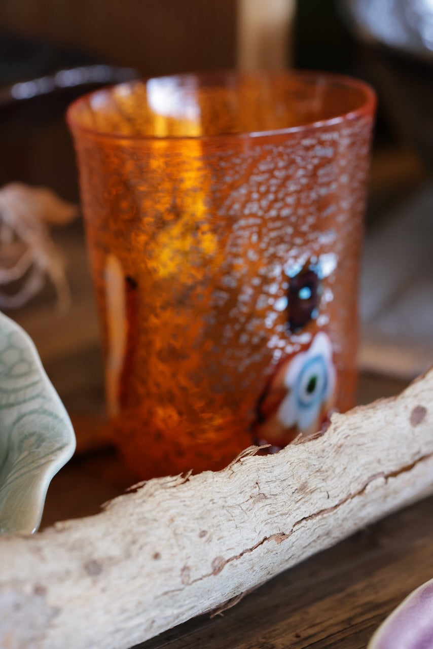 GOTI DI MURANO Tumbler - Mouth Blown on Murano Italy
