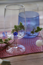 NO BILIA Handmade Coloured Glass Tumblers Set of 6