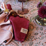 Lovely Linen Napkin - Cabernet