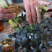 UN FIORE Handmade Glass Vase - Tall