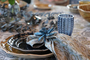 Linen Napkin Cypress Parrot - Blue