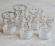 Vintage Handmade Mid Century Tumblers - Set 5