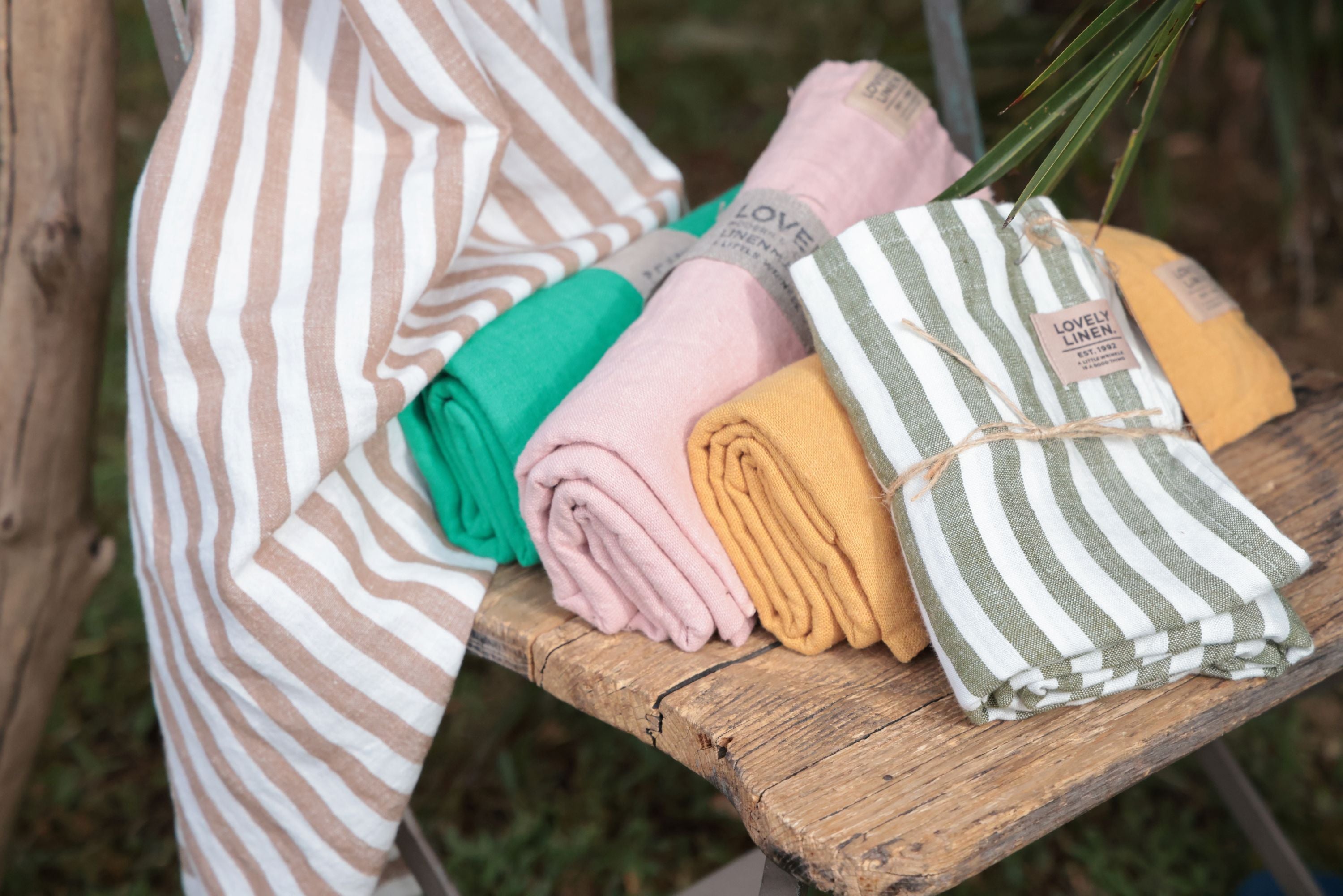 Lovely Linen Hammam Towel