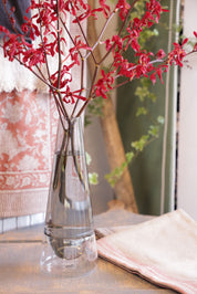 Linen Tablecloth Indian Rose - Terracotta