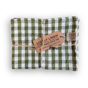 Misty Linen Kitchen Towel
