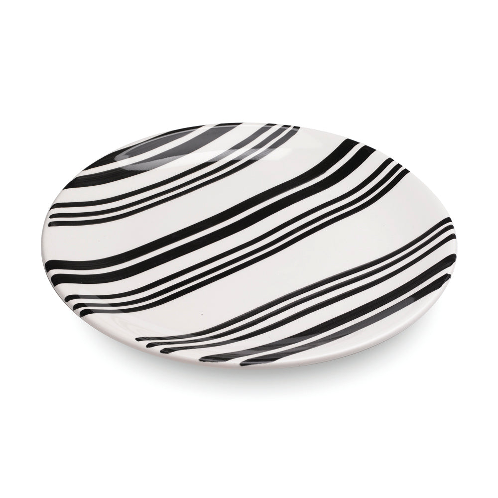 Dinner Plate Stripe Design