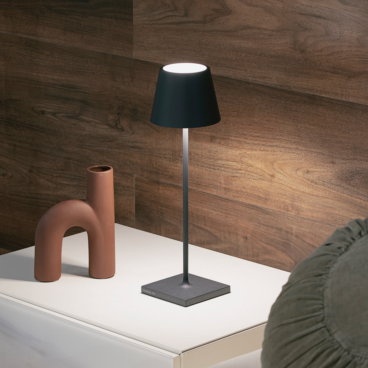 POLDINA PRO Portable Lamp - DARK GREY