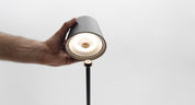 POLDINA PICCHETTO Portable Lamp with stem